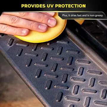 Meguiar's Ultimate Black Plastic Restorer - 12 Oz Easy Applicator