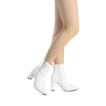 Stylish Women’s Chunky Heel Ankle Booties - Perfect Fit!