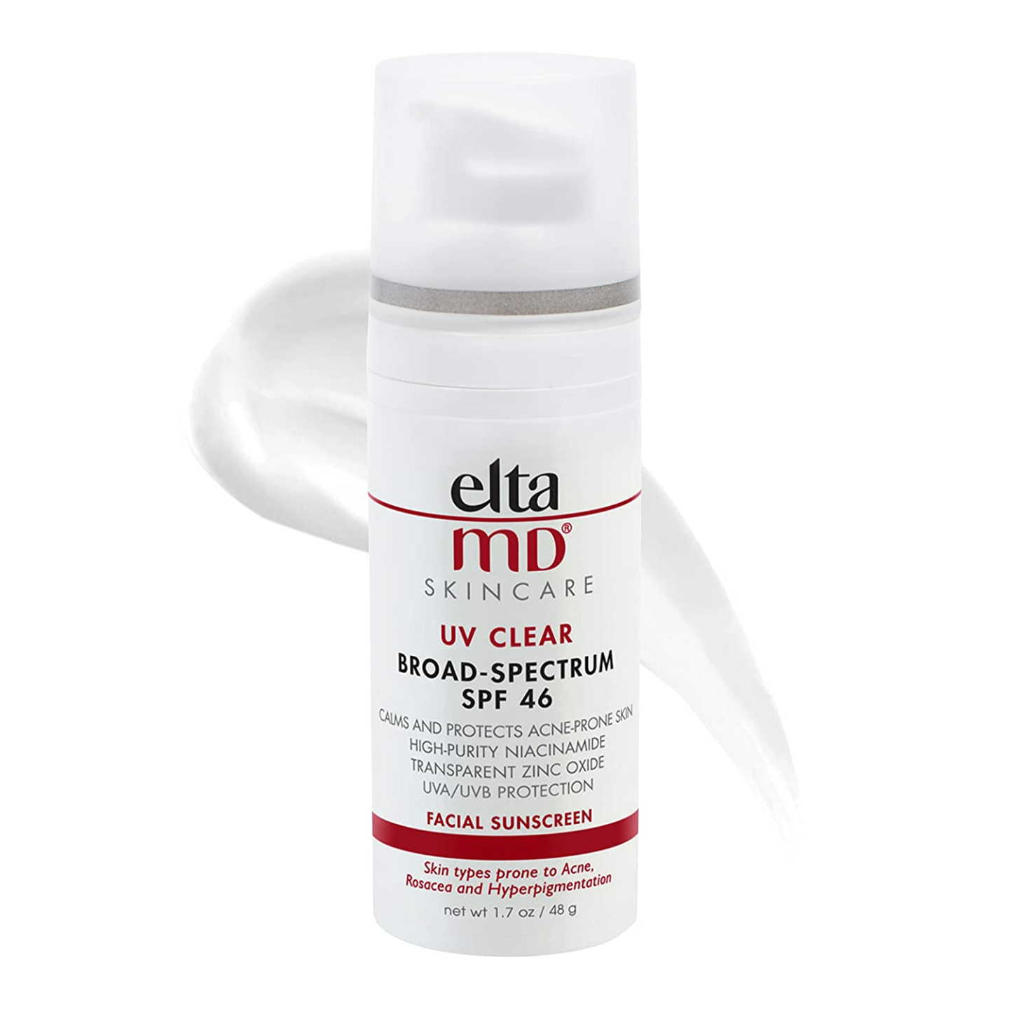 EltaMD UV Clear Face Sunscreen SPF 46 for Acne
