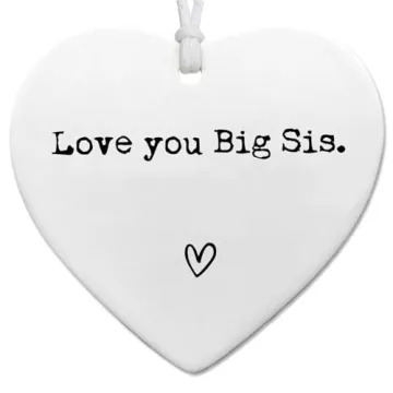 Big Sister Gift, Soul Sister Christmas Gift, Sister Keepsake, Big Sister Christmas Ornament, Big Sis...