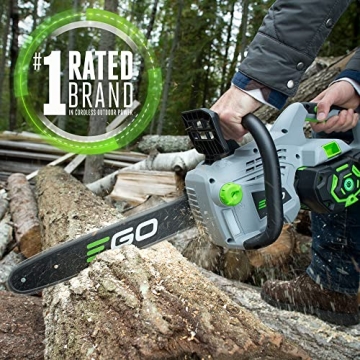 EGO 14" Cordless Chainsaw - Powerful & Lightweight Electric Cutting