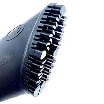 Buff Brite Fur Remover PRO II (2.0) with Fang Adapter - Dog and Cat Grooming Tool, Vacuum Attachment for Pet Hair Removal