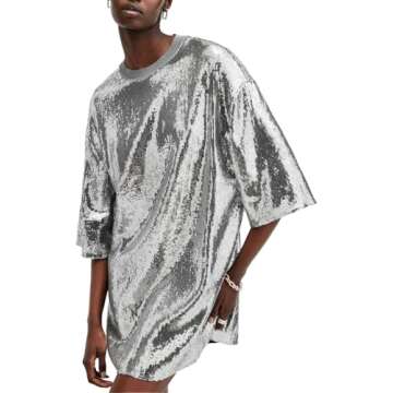 AllSaints Women's Opal Logo Dress – Trendy & Stylish