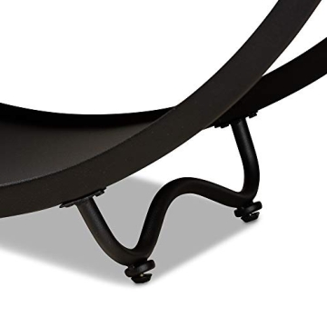 Baxton Studio Rustic Industrial Console Table for Home Décor