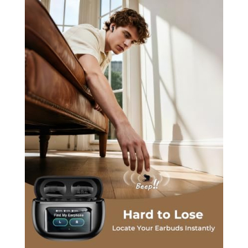 Active Noise Cancelling Wireless Earbuds with Touch Control