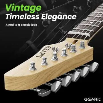 GEARit GI-150 Canyon Series, 39" Electric Guitar Set w/Amplifier, HSS Pickup with Coil Split, All-Inclusive Starter Kit with Tuner, Gig Bag, and Guitar Strap, Cable, Picks, Strings - Redburst