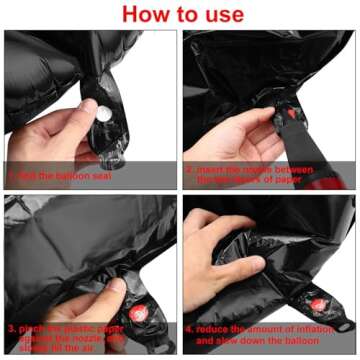 40 Inch Number 30 Balloons Jumbo 30 Foil Party Balloons Giant Number 30 Balloons for 30th Birthday Party Decorations and Rip to My 20s Anniversary Event