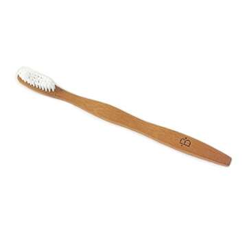 BamBoo Roots Bamboo Toothbrush Pack of 4 Eco Friendly, Organic and Biodegradable Toothbrushes