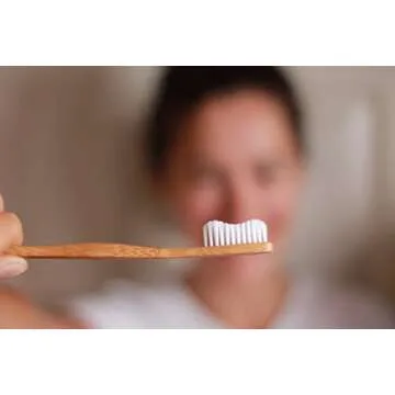 BamBoo Roots Bamboo Toothbrush Pack of 4 Eco Friendly, Organic and Biodegradable Toothbrushes