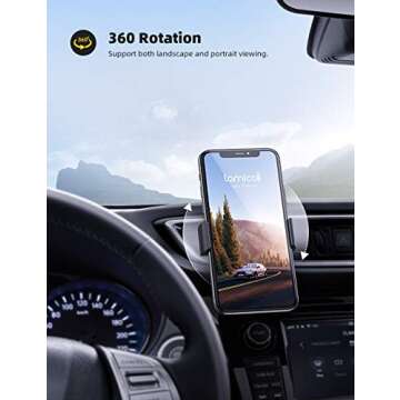 Lamicall Auto Clamping Phone Mount for Car - All Phones