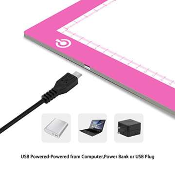 Dimmable A4 LED Tracer Light Box for Artists