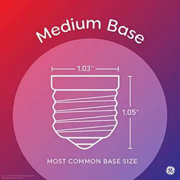 GE Grow LED Light Bulb, PAR38 Flood Light, Indoor LED Grow Lights for Plants, Seeds and Greens, Balanced Light Spectrum, 25,000 Hours Lifespan, 50 PPF, 1 Pack (Packaging May Vary)