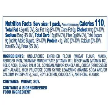 OREO Chocolate Sandwich Cookies, 20 Snack Packs (2 Cookies Per Pack)