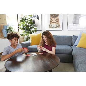 Mattel Games Blink Card Game in Collectible Storage Tin for Families & Parties, Easy for Kids