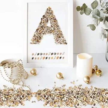 Weoxpr 2000 Pcs Tiny Seashells for Crafting and Decor