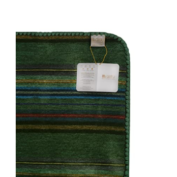 Qisu Alpaca Wool Throw Blanket - Soft, Warm & Stylish