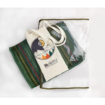 Qisu Alpaca Wool Throw Blanket - Soft, Warm & Stylish