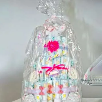 Morepack Extra Large Cellophane Bags for Gifts 50x60 inches