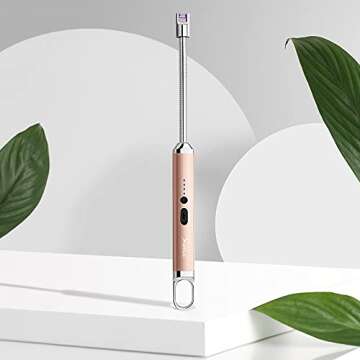 SUPRUS USB Lighter with Flexible Neck and Safety Switch