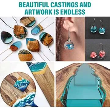 Clearcast 7000 Non Toxic UV Resistant Resin for Crafts