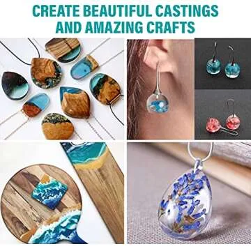 Clearcast 7000 Non Toxic UV Resistant Resin for Crafts