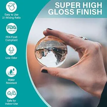 Clearcast 7000 Non Toxic UV Resistant Resin for Crafts