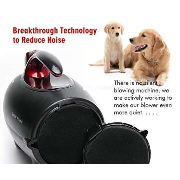 Shernbao High Velocity Professional Dog Grooming Hair Dryer - 4.5HP (PBD-701H)