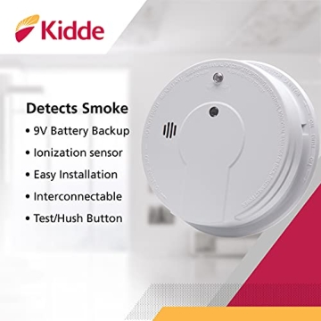 Kidde Hardwired Smoke Detector 6-Pack Dual Sensor Safety