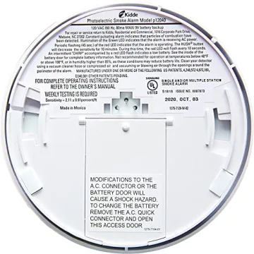 Kidde Hardwired Smoke Detector 6-Pack Dual Sensor Safety