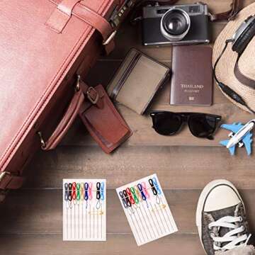 WXJ13 Pre Threaded Needle Kit with 40 Pieces and Pins