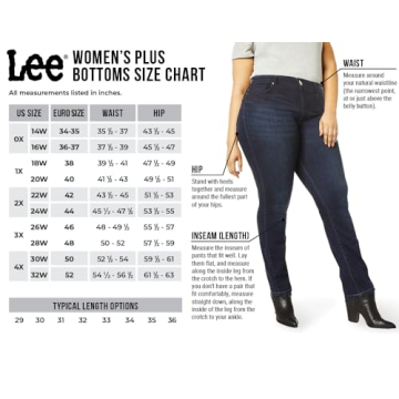 Lee Plus Size Relaxed Fit Straight Leg Pant - 18W