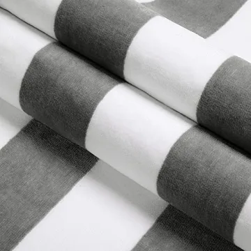 LULUHOME Large Cotton Beach Towel 36x70 Inch Oversized