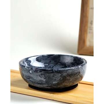 Elegant Daszui Natural Marble Decorative Bowl for Home