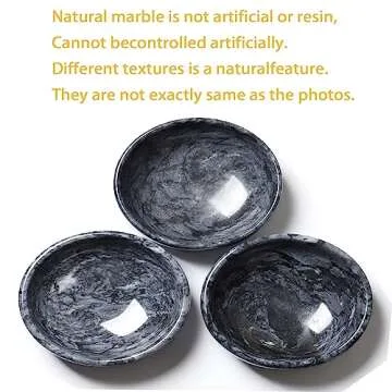 Elegant Daszui Natural Marble Decorative Bowl for Home