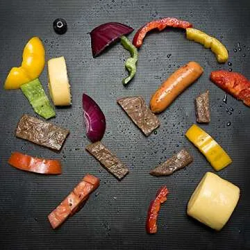 AOOCAN Grill Mats - Non Stick BBQ Grilling Accessories