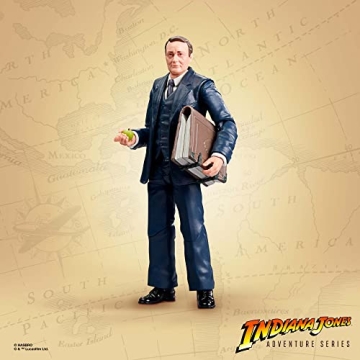 Indiana Jones Adventure Figures Marcus Brody & René Belloq Set