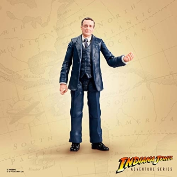 Indiana Jones Adventure Figures Marcus Brody & René Belloq Set