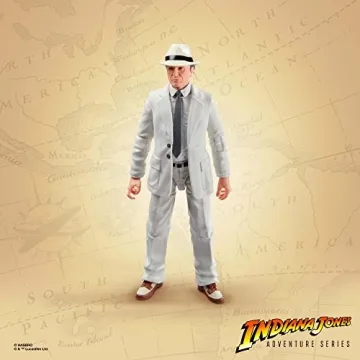 Indiana Jones Adventure Figures Marcus Brody & René Belloq Set