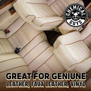 Chemical Guys Leather Cleaner for Car and Home Use 128 oz