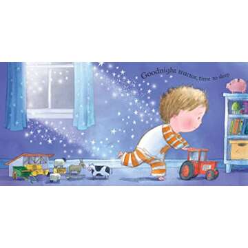 Goodnight Tractor: A Bedtime Baby Sleep Book for Fans of Farming and the Construction Site! Perfect Easter Basket Stuffer And Gift (Goodnight Series)