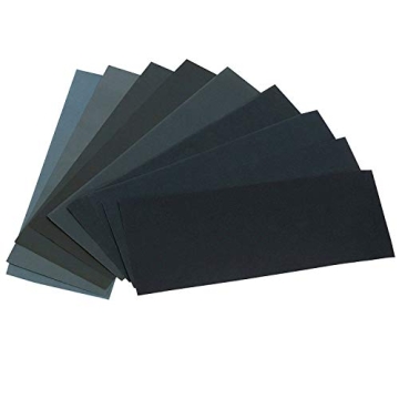 HSYMQ 24PCS Sand Paper Variety Pack for All Materials