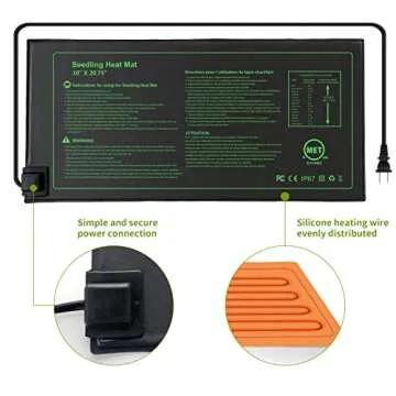PAIGTEK Seedling Heat Mats for Optimal Indoor Propagation