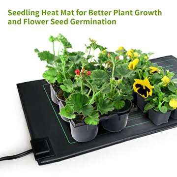 PAIGTEK Seedling Heat Mats for Optimal Indoor Propagation