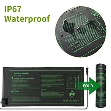 PAIGTEK Seedling Heat Mats for Optimal Indoor Propagation