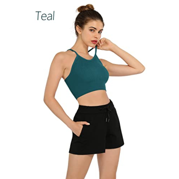 ODODOS Women's Crop Camisole 3-Pack for All Occasions