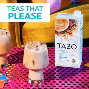 TAZO Skinny Chai Latte Concentrate with Less Calories for Chai Lovers