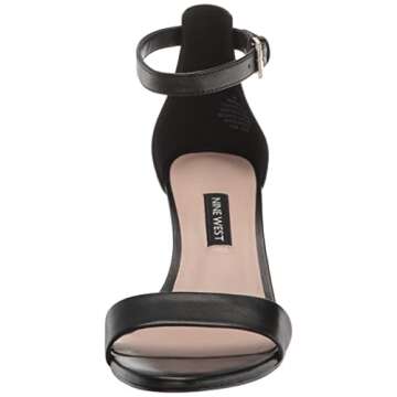 NINE WEST FOOTWEAR Women's Pruce Suede Heeled Sandal