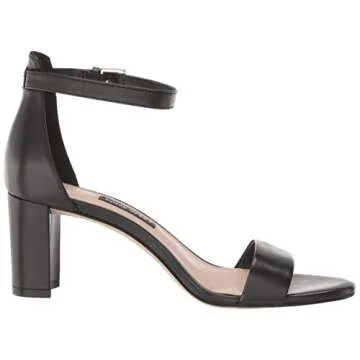 NINE WEST FOOTWEAR Women's Pruce Suede Heeled Sandal