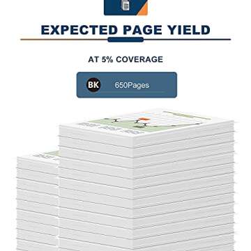 61XL Black Remanufactured Ink Cartridges Replacement for HP 61 XL(2 Pack) Work with 5530 4500 2540 4630 4501 4502 4635 3050 2542 2541 3510 2514 3512 1000 1010 1510