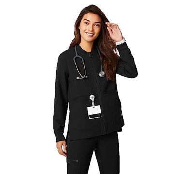 FIGS Bellery Scrub Jacket for Women - Chic Comfort in Healthcare